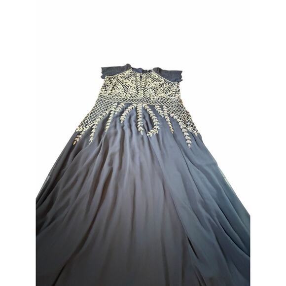 Joanna Hope Navy Beaded Gown - Size 30 - Picture 11 of 16